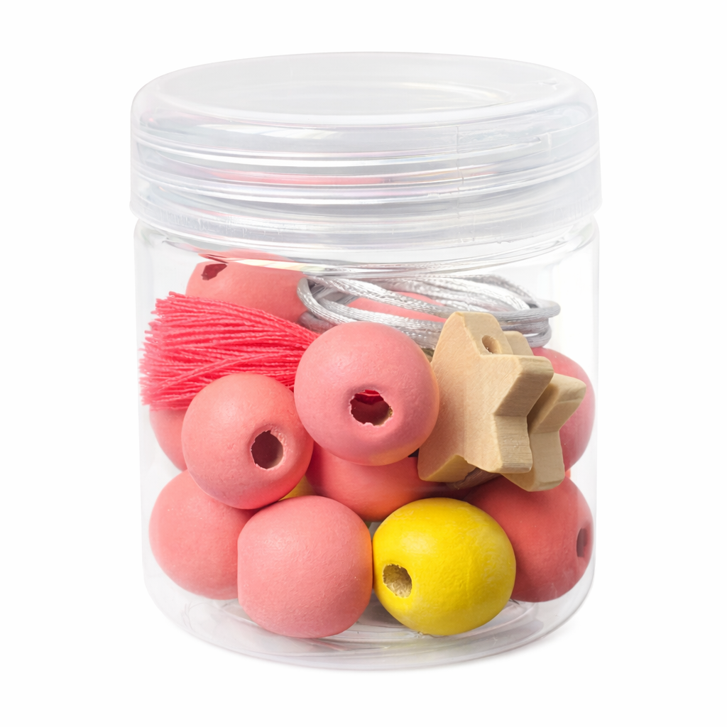 صناعة سبحة ملونة للأطفال